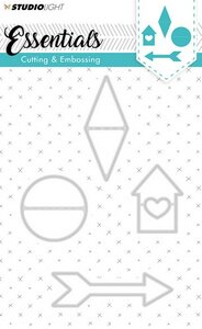 Studio Light Embossing Die Cut Stencil Essentials nr 142 