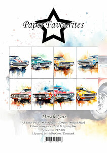 Paper Favourites A5 Muscle Cars