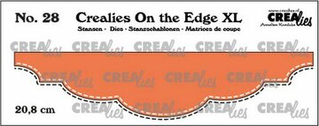 Crealies On the edge XL Die stans no 28 CLOTEXL28 