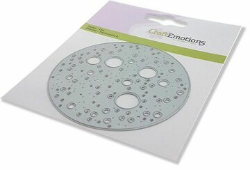 CraftEmotions Die - rond magic galaxy  8,8cm