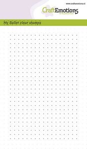 CraftEmotions clearstamps A6 - Bullet Journal -bullet dots Carla Kamphuis