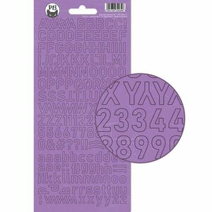 Piatek13 - Alphabet sticker sheet Girl Gang