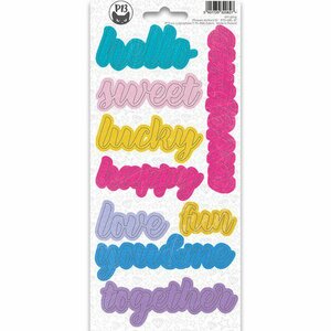 Piatek13 - Sticker sheet Girl Gang Phrase 01 P13-GRL-37