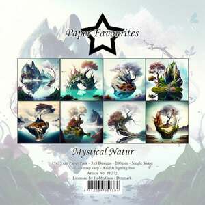 Paper Favourites 15x15 cm Mystical Natur