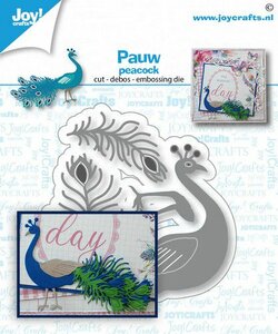 Joy! Crafts Snij-debos-embosstansmal - Pauw 6002/1542 