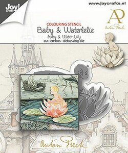 Joy! Crafts Snij-debos-embosstansmal - Anton Pieck - Baby 1 6002/1611 