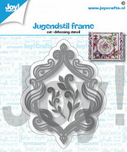 Joy! stencil Jugendstil frame 6002/1423