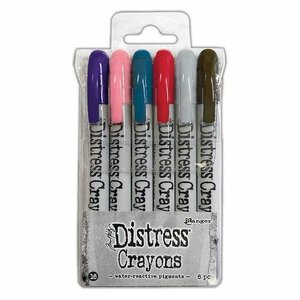 Ranger Distress Crayon Kit 6 st #16 TDBK84792 Tim Holtz