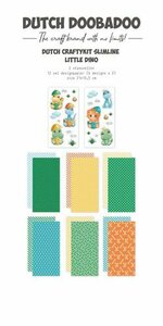Dutch Doobadoo CraftyKit Slimline Dino&lsquo;s 473.005.043
