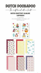 Dutch Doobadoo Crafty Kit Slimline Lieveheersbeestjes 473.005.040