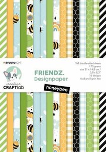 Studio Light Paperpad Friendz nr.87 CCL-FR-PP87 A5