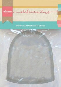 Marianne Design Shaker windows - Sneeuwbol LR0045 105x150x15mm