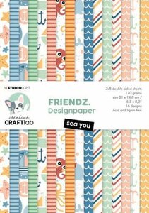 Studio Light Paperpad Friendz nr.93 CCL-FR-PP93 A5