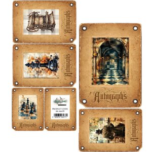 Art Alchemy Double-sided paper 30,5x15 cm Adventure Men AA-Am-09
