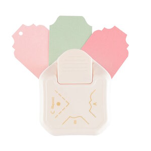 Vaessen Creative &bull; 3-in-1 Label Hoekpons Vintage