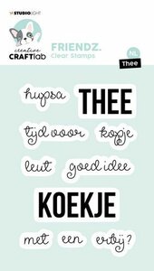 Studio Light Clear Stamp Friendz nr.554 CCL-FR-STAMP554 65x96mm