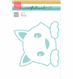 Marianne Design  Craft stencils, Cat by Marleen PS8180