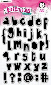 Studio Light By Marlene Cling Stamp Essentials Alphabet nr.17 A5