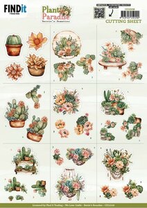 3D Cutting Sheet - Berries Beauties - Plant Paradise - Mini CD12338