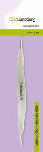 CraftEmotions Ergonomic Embossing Tool 0.5 &amp; 1.0mm