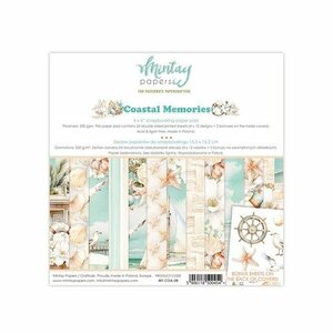 Mintay 15.2x15.2 cm Paper Pad - Coastal Memories MT-COA-08