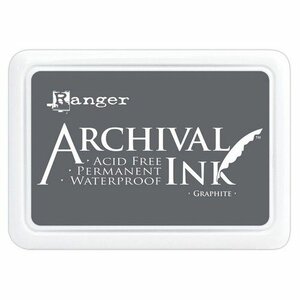 Ranger Archival Ink pad - graphite AIP85409 