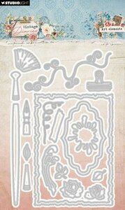 Studio Light Cutting dies Art elements V. Diaries nr.814 SL-VD-CD814 96x147mm