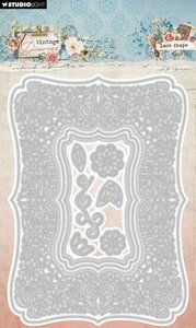 Studio Light Cutting dies Lace shape V. Diaries nr.813 SL-VD-CD813 105x148mm