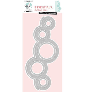 Studio Light Cutting Die Stitched Circle Border Essentials nr.982&nbsp;CCL-ES-CD982