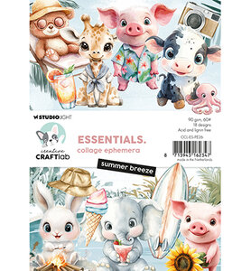 Studio Light Collage Ephemera Summer breeze Essentials nr.26&nbsp;CCL-ES-PE26