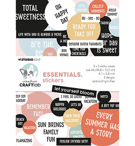 Studio Light Stickers Let yourself bloom Essentials nr.44&nbsp;CCL-ES-STIC44