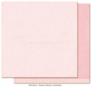 Maja Design Mono - Spring - Pastel pink 30,5x30,5 cm