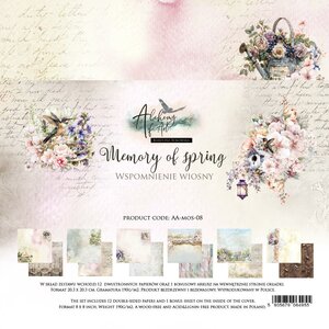 Art Alchemy Paper Collection Set 20,3x20,3 cm Memory of Spring