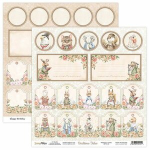 ScrapBoys Bedtime Tales paper sheet DZ BETA-06