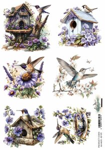 Art Alchemy Rice paper 1, Memory of Spring, A4 (21x29,7cm) 25-30g