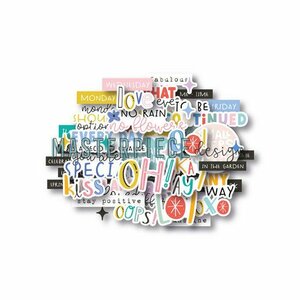 Masterpiece Die-cuts 12 months tekst MP202108