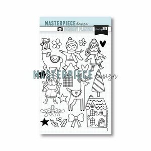 Masterpiece Clear Stempelset - Merry Memories 6x8 MP202158
