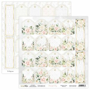 ScrapBoys Beautiful day paper sheet DZ BEDA-06 190gr 30,5x30,5cm