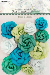 Studio Light Paper Flowers Jenine&lsquo;s Mindful Art nr.02 JMA-ES-FLOW02 90x120mm 