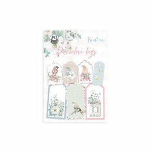 Piatek13 - Paper die cut garland Birdhouse 15St P13-BIR-32