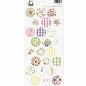 Piatek13 - Sticker sheet Stitched with love 03 P13-SWL-13 