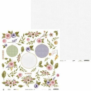 Piatek13 - Paper Stitched with love 07 P13-SWL-07