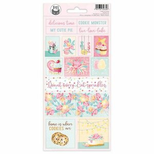 Piatek13 - Sticker sheet Chipboard Sugar and Spice 02 