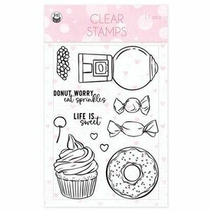 Piatek13 - Clear stamp set Sugar and Spice 01 P13-SAS-30 A6