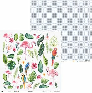 Piatek13 - Paper Let&lsquo;s flamingle 07 12x12