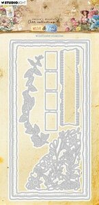 Studio Light Cutting Die Wildflower slimline Wild &amp; Free nr.828 JMA-WAF-CD828 105x210mm