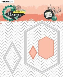 Studio Light Embossing Die Sweet Flowers nr.249 