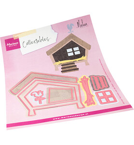 Marianne Design Collectable, Animal Shed by Marleen COL1572