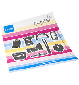 Marianne Design Craftable, Farm tools by Marleen CR1693