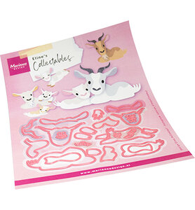 Marianne Design Collectable, Eline&#039;s Goat family COL1570